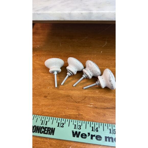 Set of 4 Octopus Skull Coastal Concrete Cabinet Knobs Drawer Knobs and Pulls C - Picture 3 of 4